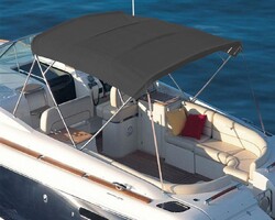 Sunbrella Plus - Sunbrella Plus Charcoal Grey Tekne Kumaşı Suntt 5049 152 (1)